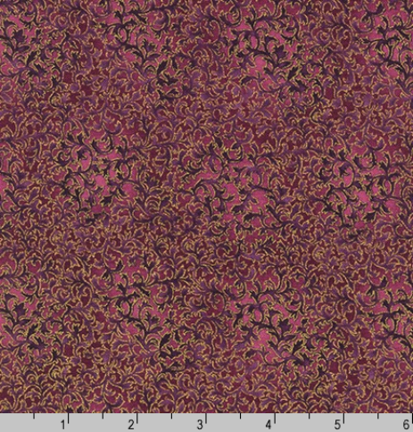 Robert Kaufman - Persis - Swirls Claret