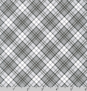 Flowerhouse - Penelope - Plaid Charcoal