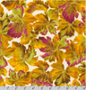 Kaufman - Nature's Harvest - Foliage Metallic