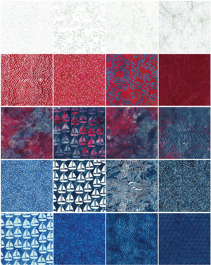 Sail Away Batik Stack Pack - Island Batik