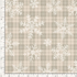 Let it Snow - Snowflakes On Plaid Natural