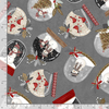 Let it Snow - Snowmen in Snow Globes Fabric