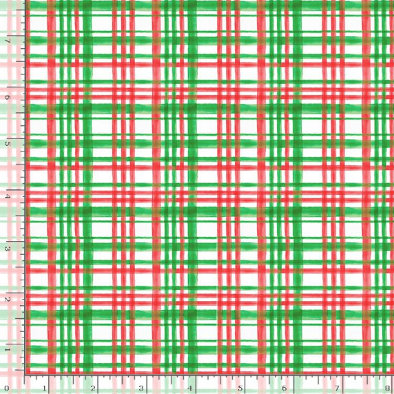 Christmas Countdown - Holiday Cute Plaid