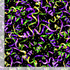 Mardi Gras Streamers and Confetti Fabric