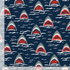 Scary Sharks Fabric by Timeless Treasures