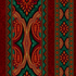 RJR Fabrics - Holiday Aruba Border Red Green