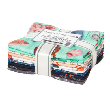 Kaufman - Catch Of The Day Fat Quarter Bundle