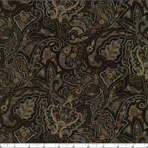 Kaufman Paisley Prints - Black - SB-4114D2-4