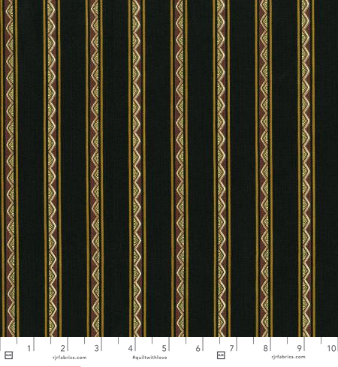 RJR Fabrics - Casablanca Mini Stripe Brown