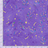 Utopia Small Metallic Paint Splatters Purple