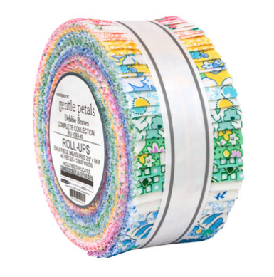 Gentle Petals Jelly Roll by Robert Kaufman