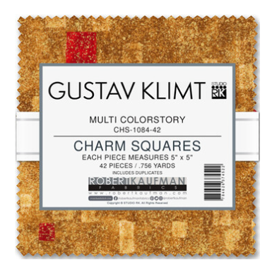 Gustav Klimt Multi Colorstory Charm Pack