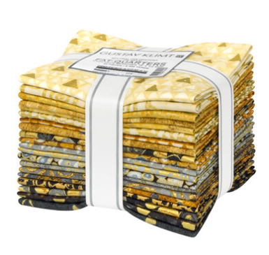 Gustav Klimt Neutral Colorstory Fat Quarter Bundle