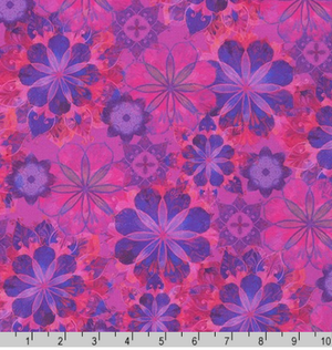 Robert Kaufman - Venice - Florals Amethyst