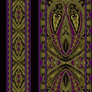 Casablanca Border - Magenta - RJR Fabrics