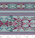 Border Basics - Carnival Scroll Teal/Pink - RJR