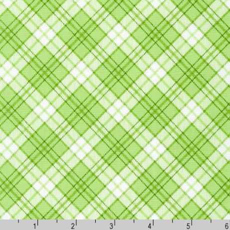 Flowerhouse - Penelope - Plaid Green