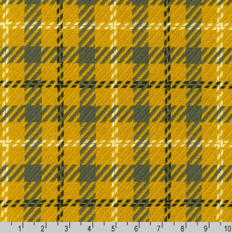 Robert Kaufman - Loomcraft Plaid - Mustard