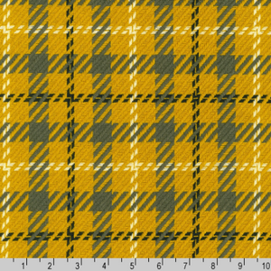 Robert Kaufman - Loomcraft Plaid - Mustard