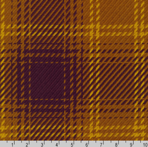 Robert Kaufman - Loomcraft Plaid - Chestnut