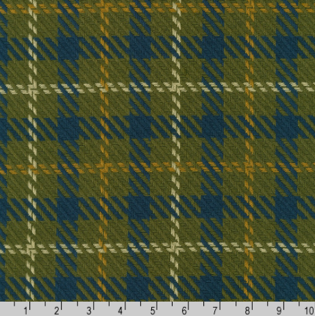 Robert Kaufman - Loomcraft Plaid - Olive