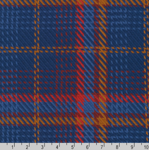 Robert Kaufman - Loomcraft Plaid - Navy