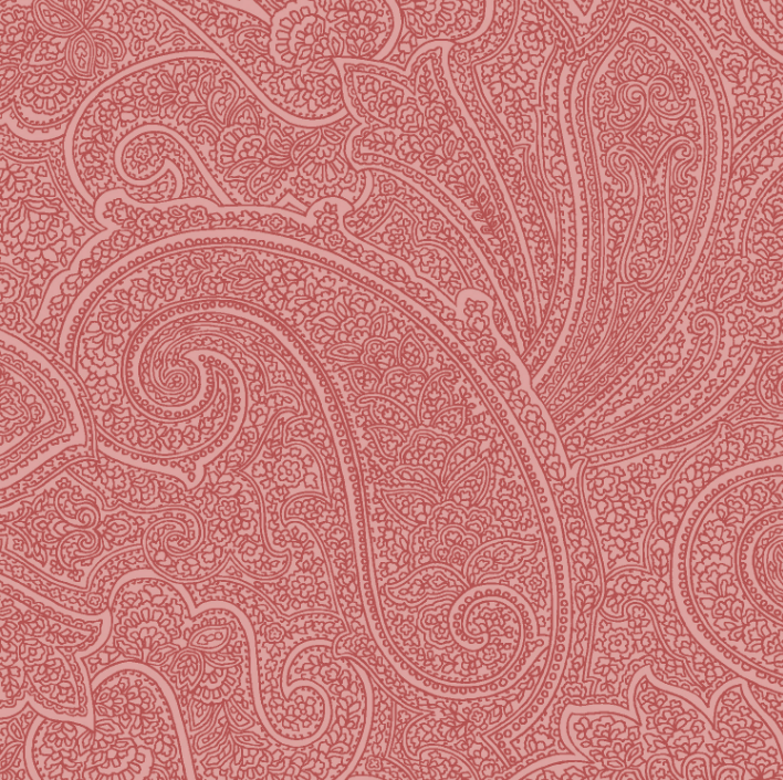 Floral Fantasy Paisley Petal Pink by Jinny Beyer