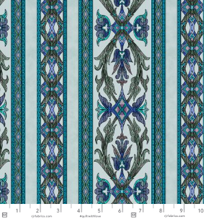 Floral Fantasy - Border Iris by Jinny Beyer