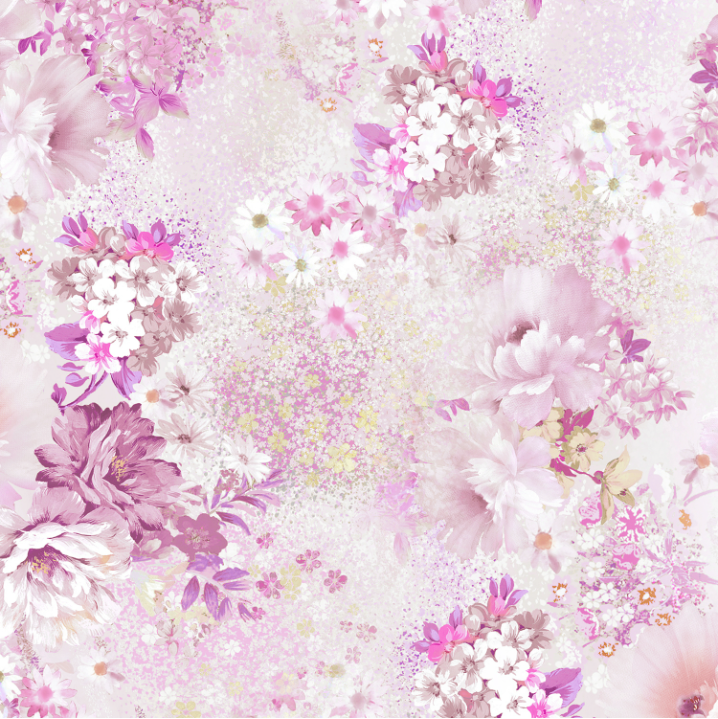 RJR - Peacock Walk - English Rose Blush Fabric