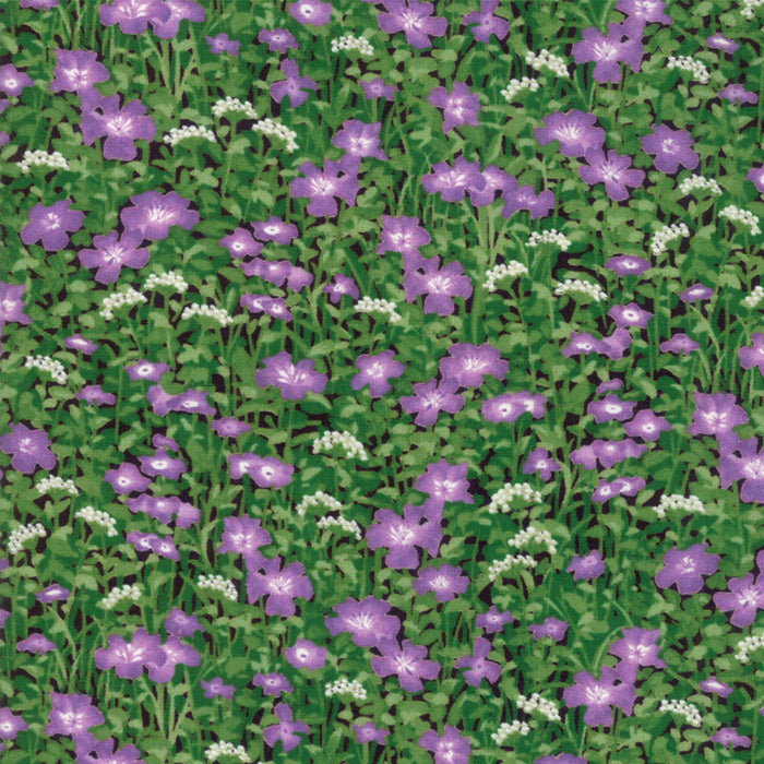 Wildflowers IX Lilac - Wildflowers Purple Yardage