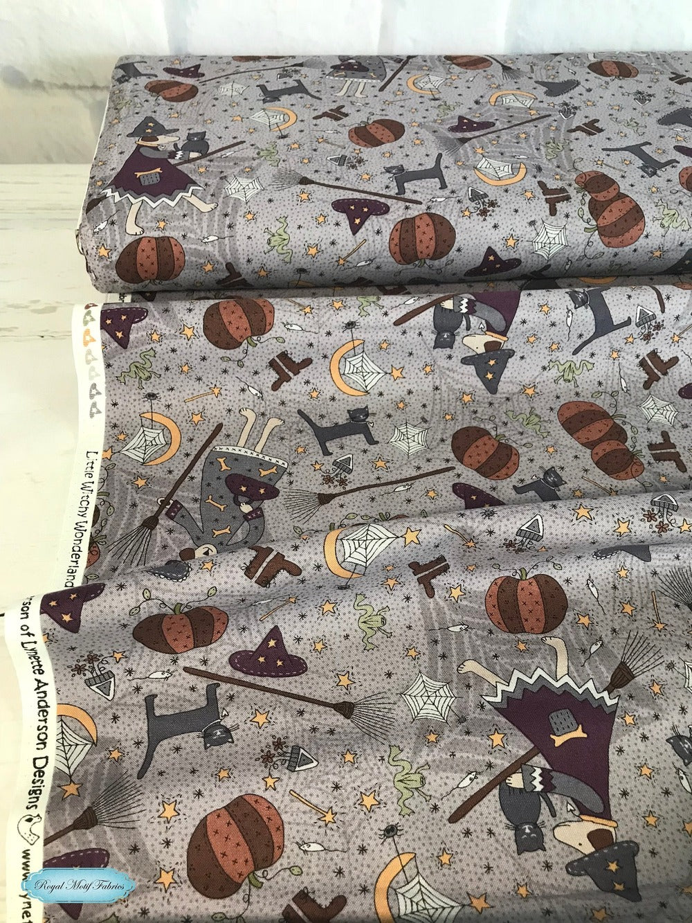 Little Witchy Wonderland - Everything Witchy Lavender Yardage