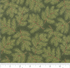 Cardinal Song Metallic Pine Branches Evergreen by Moda |Holiday Fabric