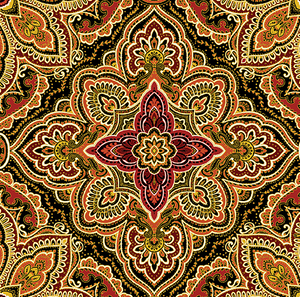 Harvest Gold - Medallion Russet Metallic Remnant