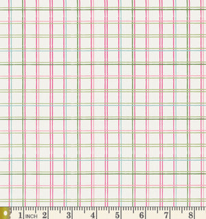 Fusion - Plaid Beat Printemps Yardage