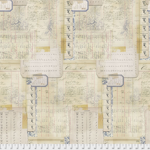 Memoranda 2 Calendar by Tim Holtz for Free Spirit | Designer Fabrics