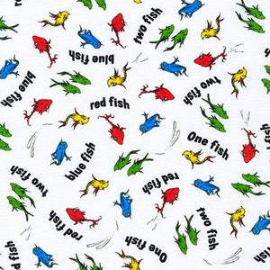 Kaufman A Little Dr Seuss - Fish on White 