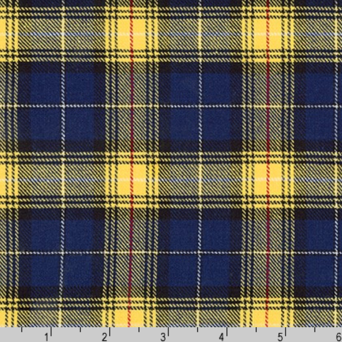 Kaufman - Sevenberry Classic Plaid Twill Blue