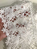 White Floral Wedding Lace Trim