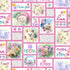 Studio E Fabrics - Kitty Glitter - Patchwork