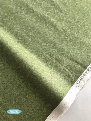 Benartex - Lilacs in Bloom - Damask Light Green