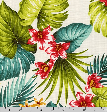 Sevenberry Island Paradise Barkcloth SB-4145D1-1 by Robert Kaufman