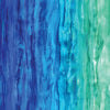 Moda Gradients Watercolor Waves Blues Greens 