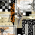 Boo Brew Spiders on Spooky Documents by Timeless Treasures | Halloween