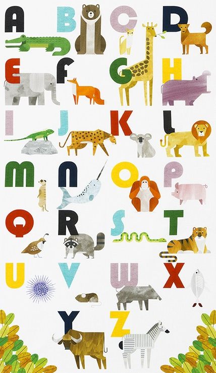 A To Z Animals Panel