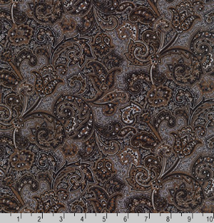 Paisley-Prints-Black-by-Robert-Kaufman | Designer-Cotton-Fabrics