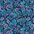 Paradise Falls - Scroll Blue/Purple