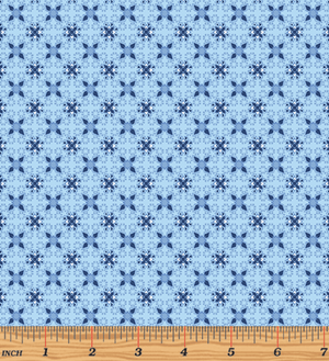 Gabrielle - Foulard Sky Blue Yardage