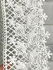 White Floral Wedding Lace Trim