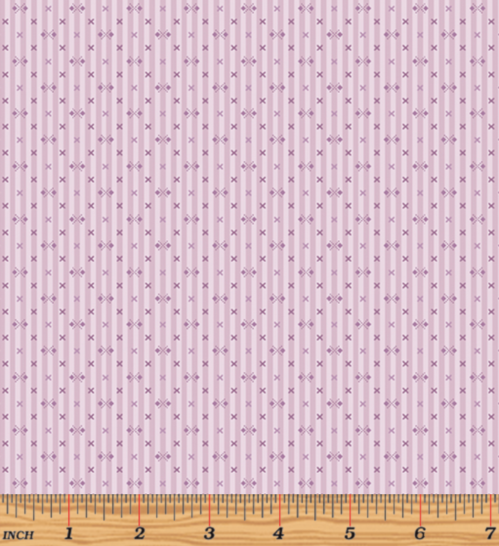 Benartex - Modern Antiques - Stripes Violet