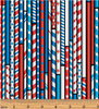 All American - Drawing Straws Black Yardage